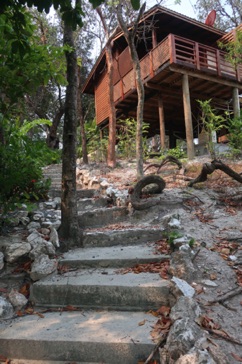 A few stairs